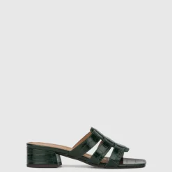 Aquatalia Heels-Harla Dark Green