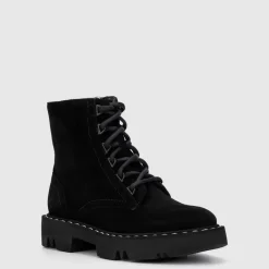 Aquatalia Boots-Harlyn Black