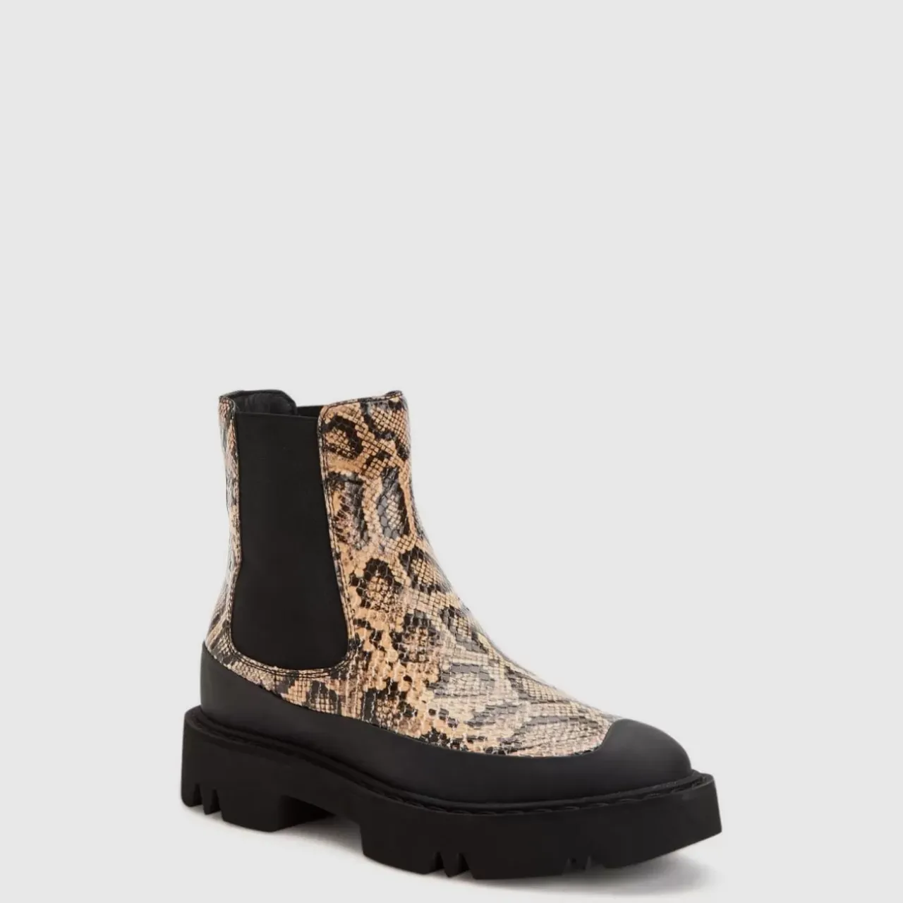 Aquatalia Boots-Holly Caramel/Black