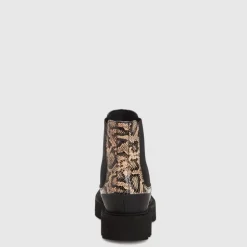 Aquatalia Boots-Holly Caramel/Black