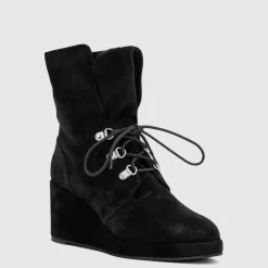 Aquatalia Boots-Idana Black
