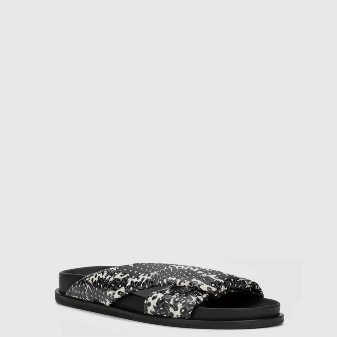 Aquatalia Sandals-Ileena White/Black