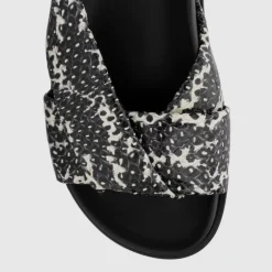 Aquatalia Sandals-Ileena White/Black