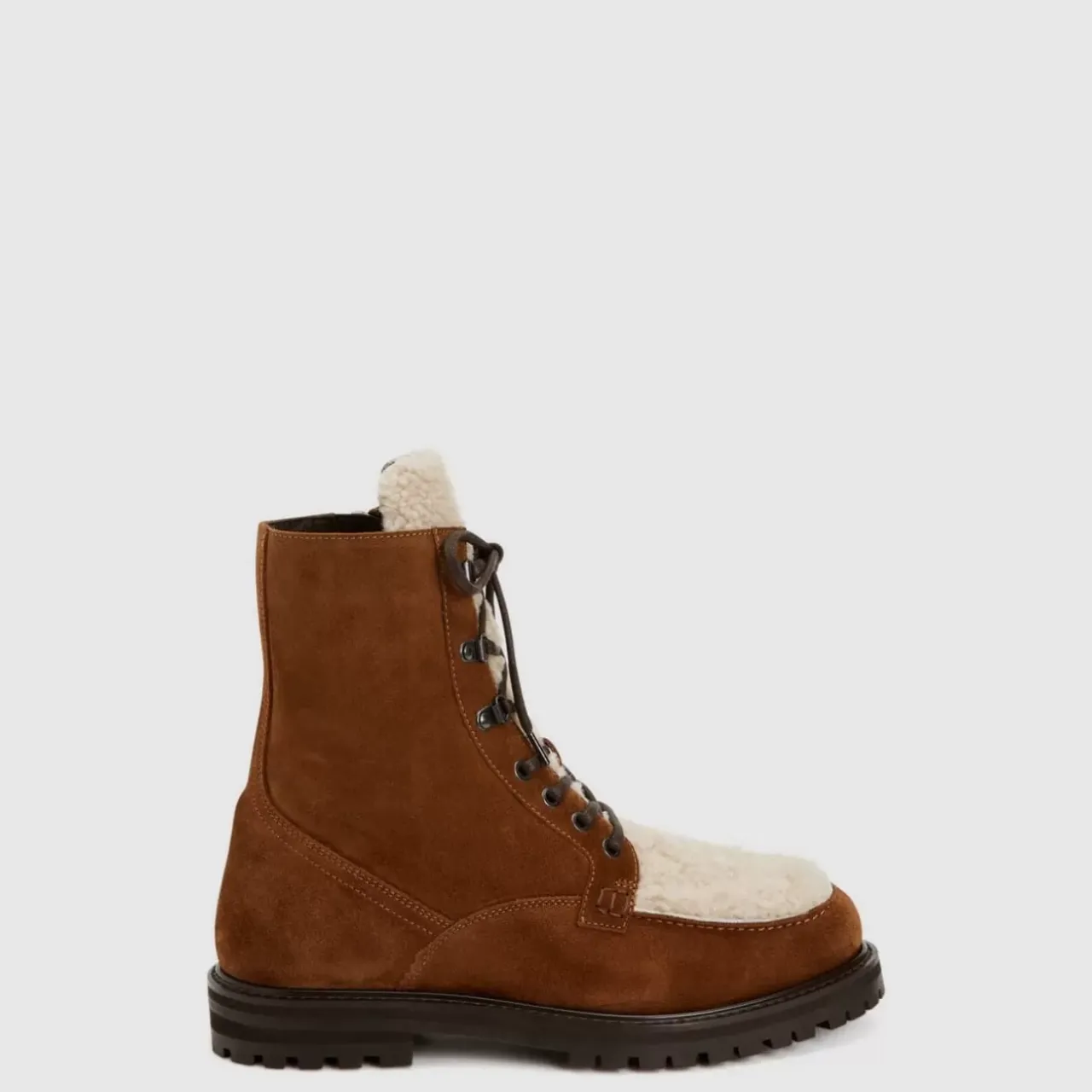 Aquatalia Boots-Isaac Walnut/Natural
