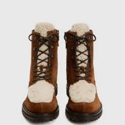 Aquatalia Boots-Isaac Walnut/Natural