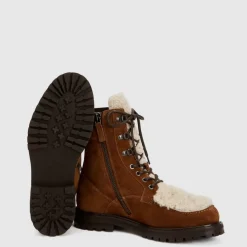 Aquatalia Boots-Isaac Walnut/Natural
