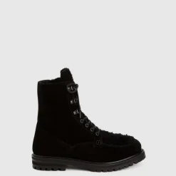 Aquatalia Boots-Isaac Black/Black