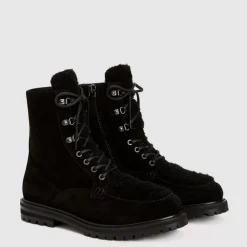 Aquatalia Boots-Isaac Black/Black