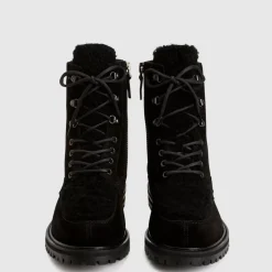 Aquatalia Boots-Isaac Black/Black