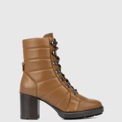 Aquatalia Boots-Ivanya Walnut