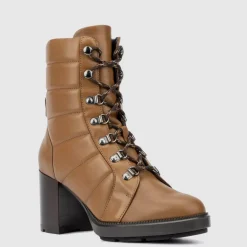 Aquatalia Boots-Ivanya Walnut