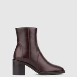 Aquatalia Boots-Janella Chocolate