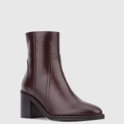 Aquatalia Boots-Janella Chocolate