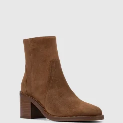 Aquatalia Boots-Janella Brandy