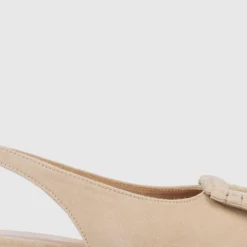 Aquatalia Flats-Janetta Almond