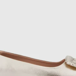 Aquatalia Flats-Jena Platino