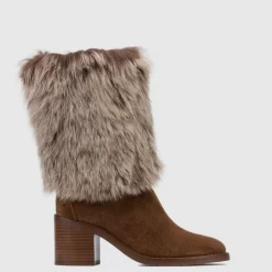 Aquatalia Boots-Jolie Brandy