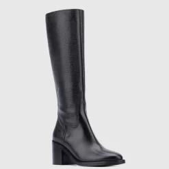 Aquatalia Boots-Josephina Black
