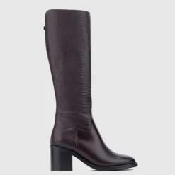 Aquatalia Boots-Josephina Deep Wine