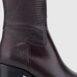 Aquatalia Boots-Josephina Deep Wine