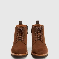 Aquatalia Boots-Leaston Chestnut