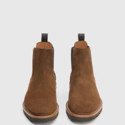 Aquatalia Boots-Leighton Chestnut