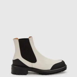 Aquatalia Boots-Leila Off White