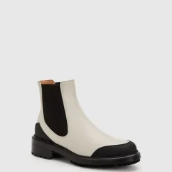 Aquatalia Boots-Leila Off White