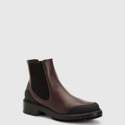 Aquatalia Boots-Leila Midnight Brown