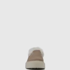 Aquatalia Sneakers-Letty Dark Taupe/White