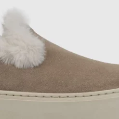 Aquatalia Sneakers-Letty Dark Taupe/White