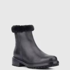 Aquatalia Boots-Lisanna Black