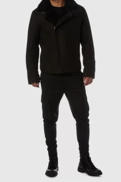 Aquatalia Outerwear-Logan Dark Brown