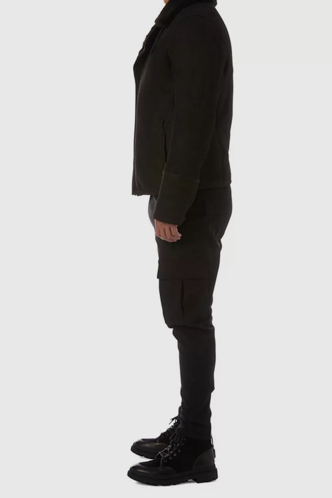 Aquatalia Outerwear-Logan Dark Brown