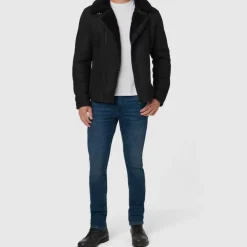 Aquatalia Outerwear-Logan Black