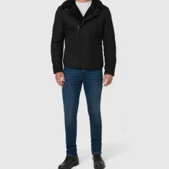 Aquatalia Outerwear-Logan Black