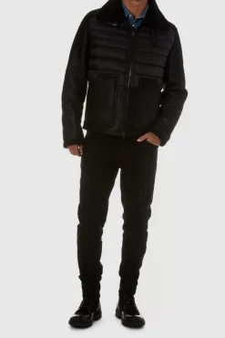 Aquatalia Outerwear-Lombardy Black