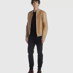 Aquatalia Outerwear-Lucca Tan