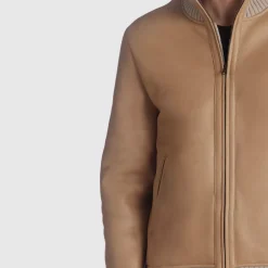 Aquatalia Outerwear-Lucca Tan