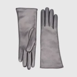 Aquatalia Gloves-Lungo Glove Gunmetal
