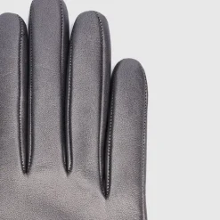 Aquatalia Gloves-Lungo Glove Gunmetal