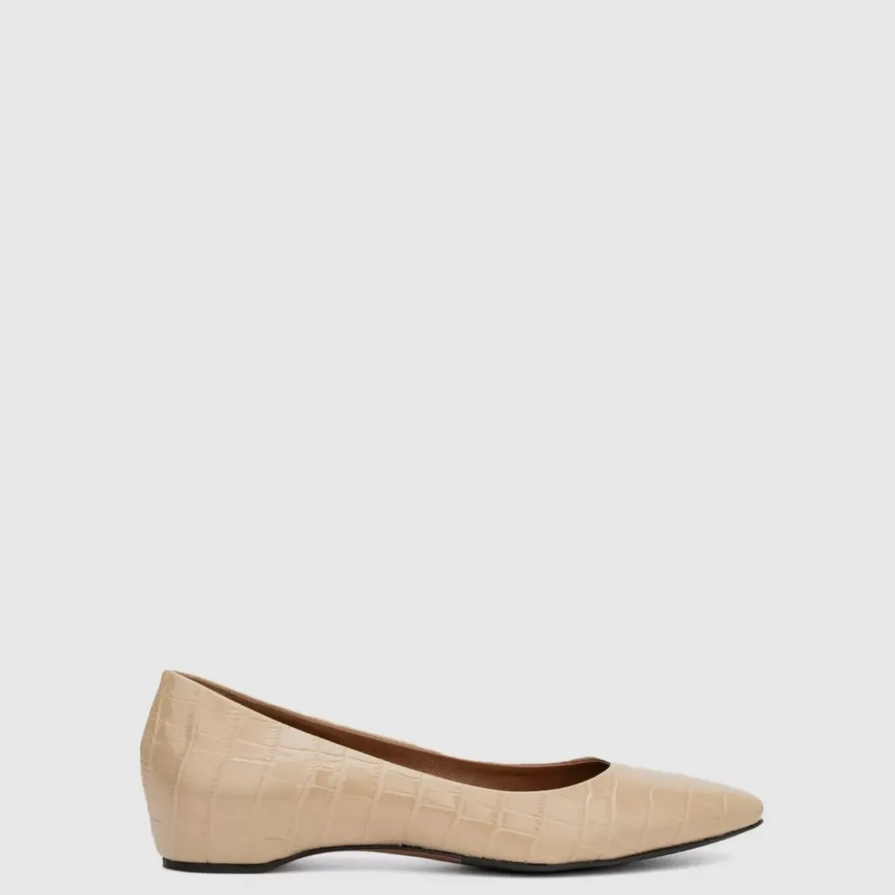 Aquatalia Flats-Marcella Beige