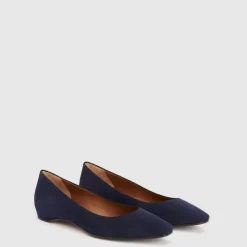 Aquatalia Flats-Marcella Navy