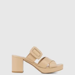 Aquatalia Heels-Maurina Almond