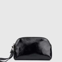 Aquatalia Handbags-Medium Zip Wristlet Black