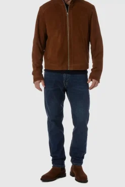 Aquatalia Outerwear-Messina Cognac