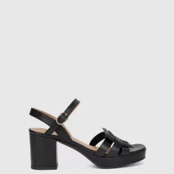 Aquatalia Heels-Micah Black