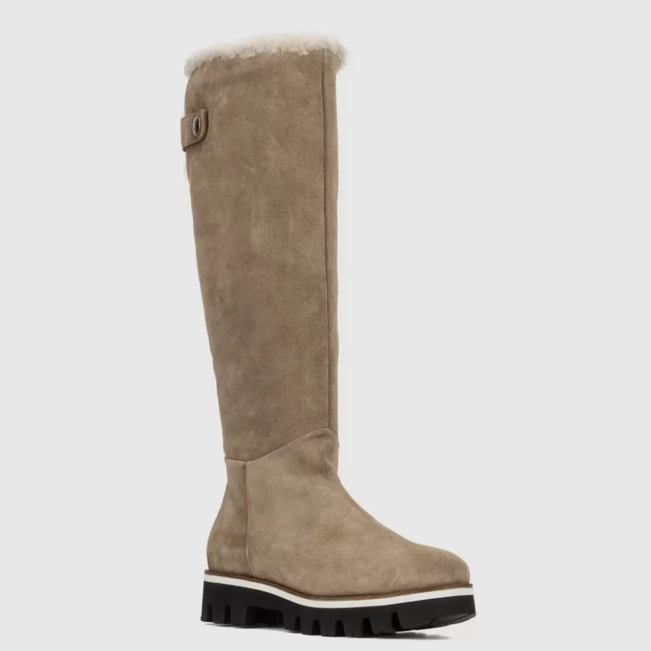 Aquatalia Boots-Mya Light Taupe