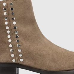 Aquatalia Boots-Nario Light Taupe