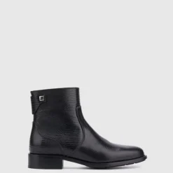 Aquatalia Boots-Natania Black